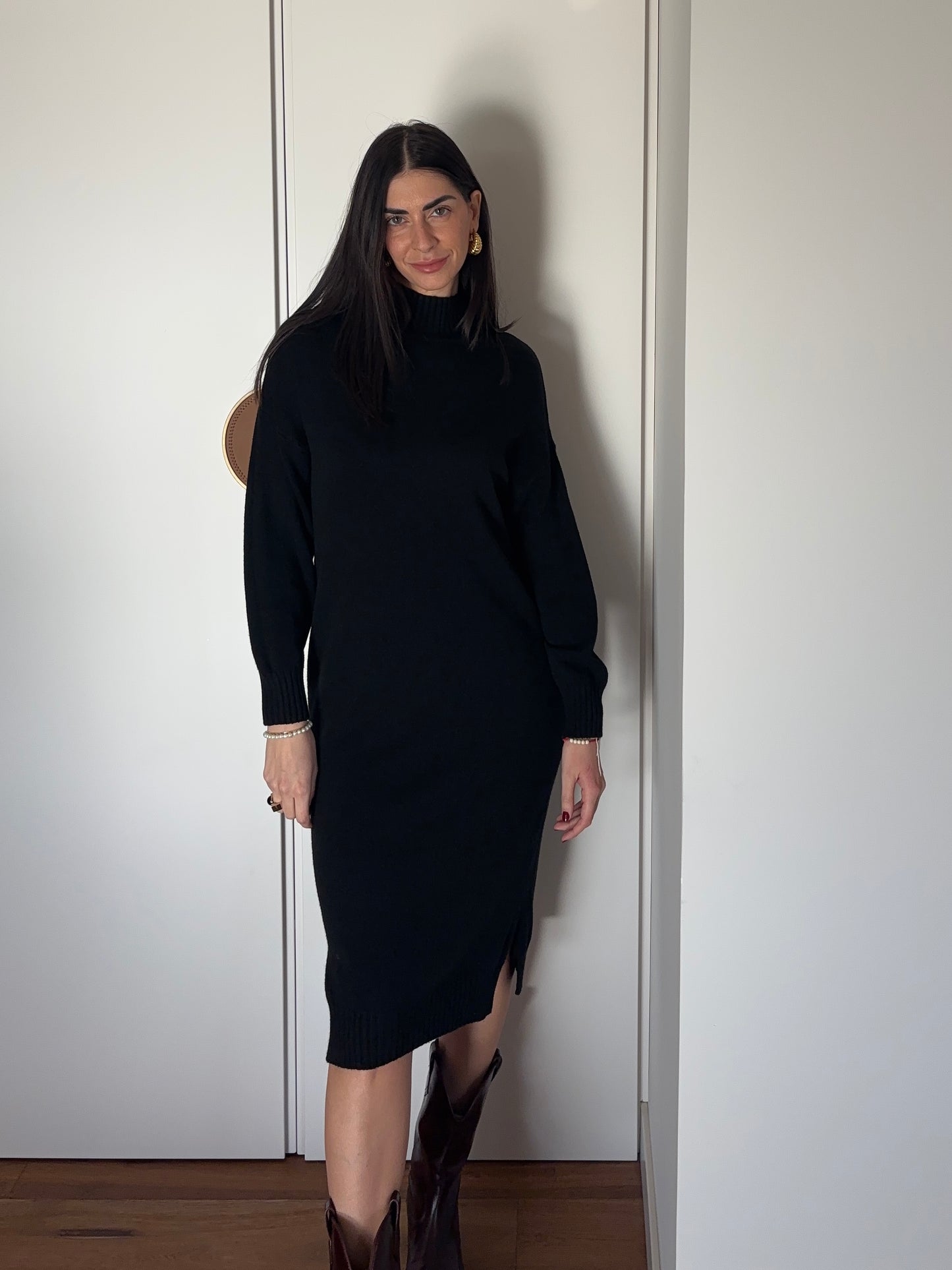 ABITO LUNGO IN MAGLIA