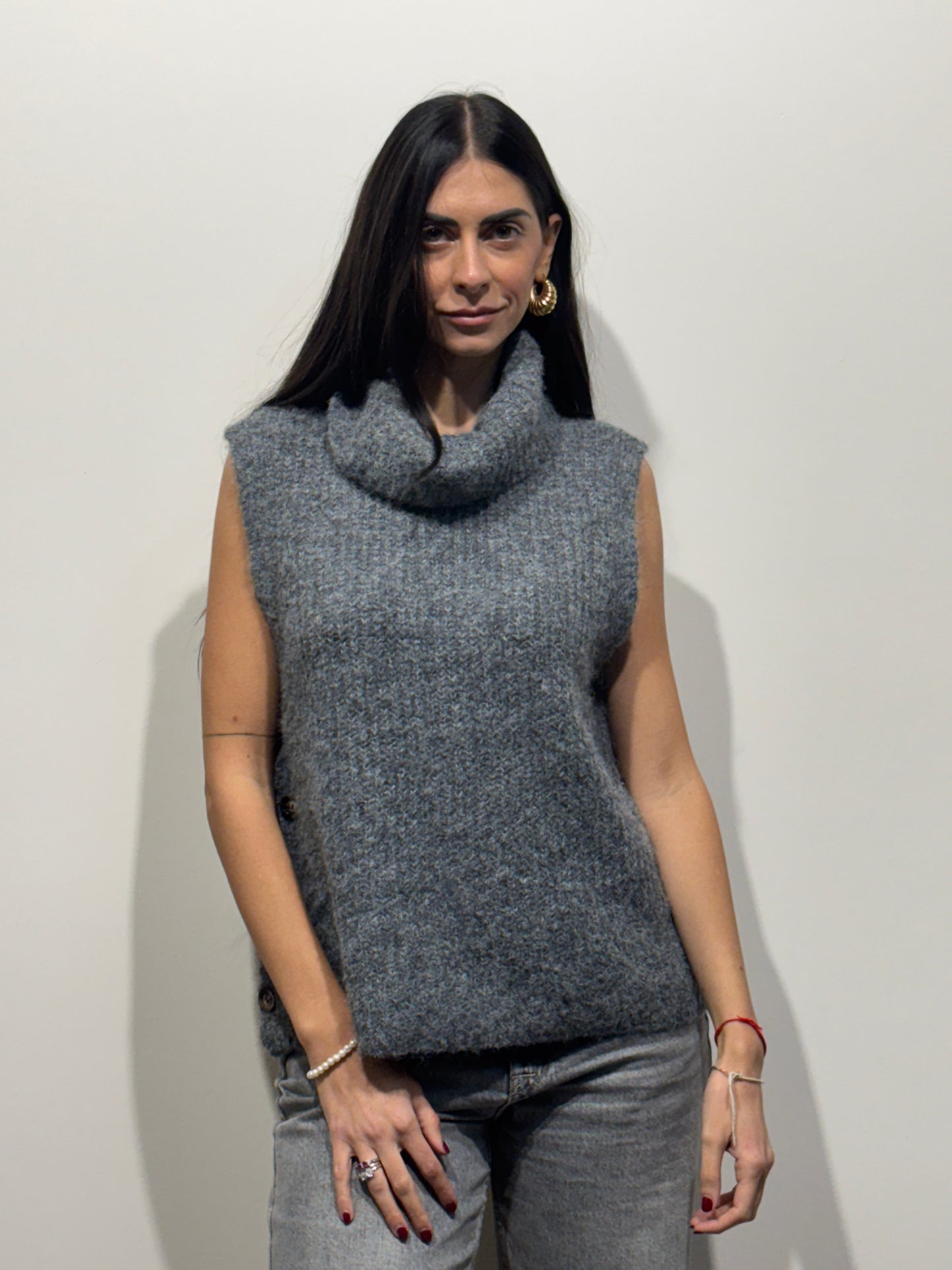 GILET SMANICATO