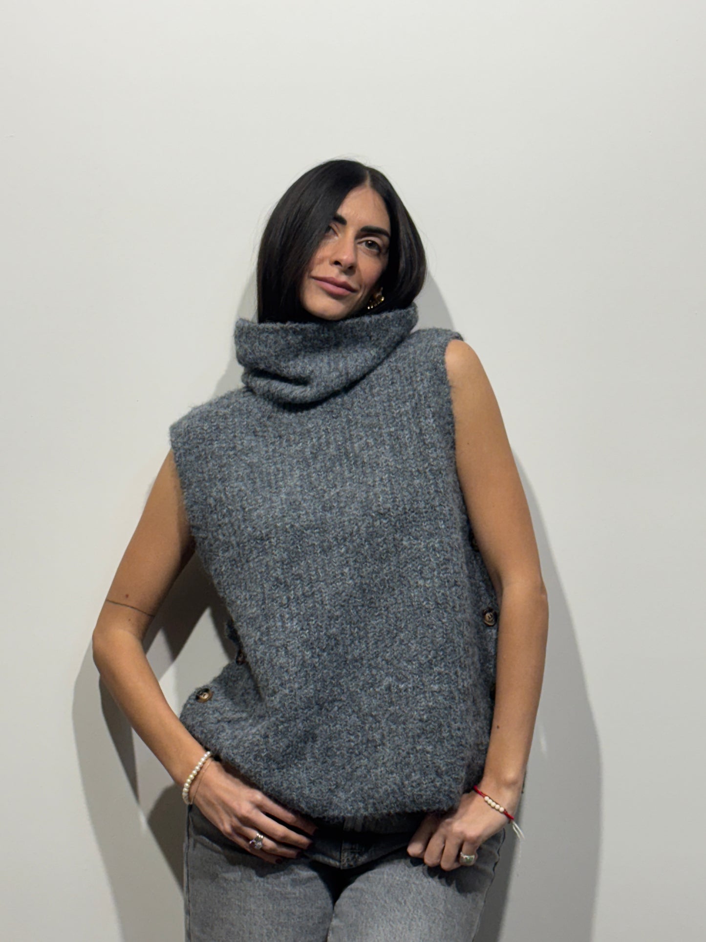 GILET SMANICATO