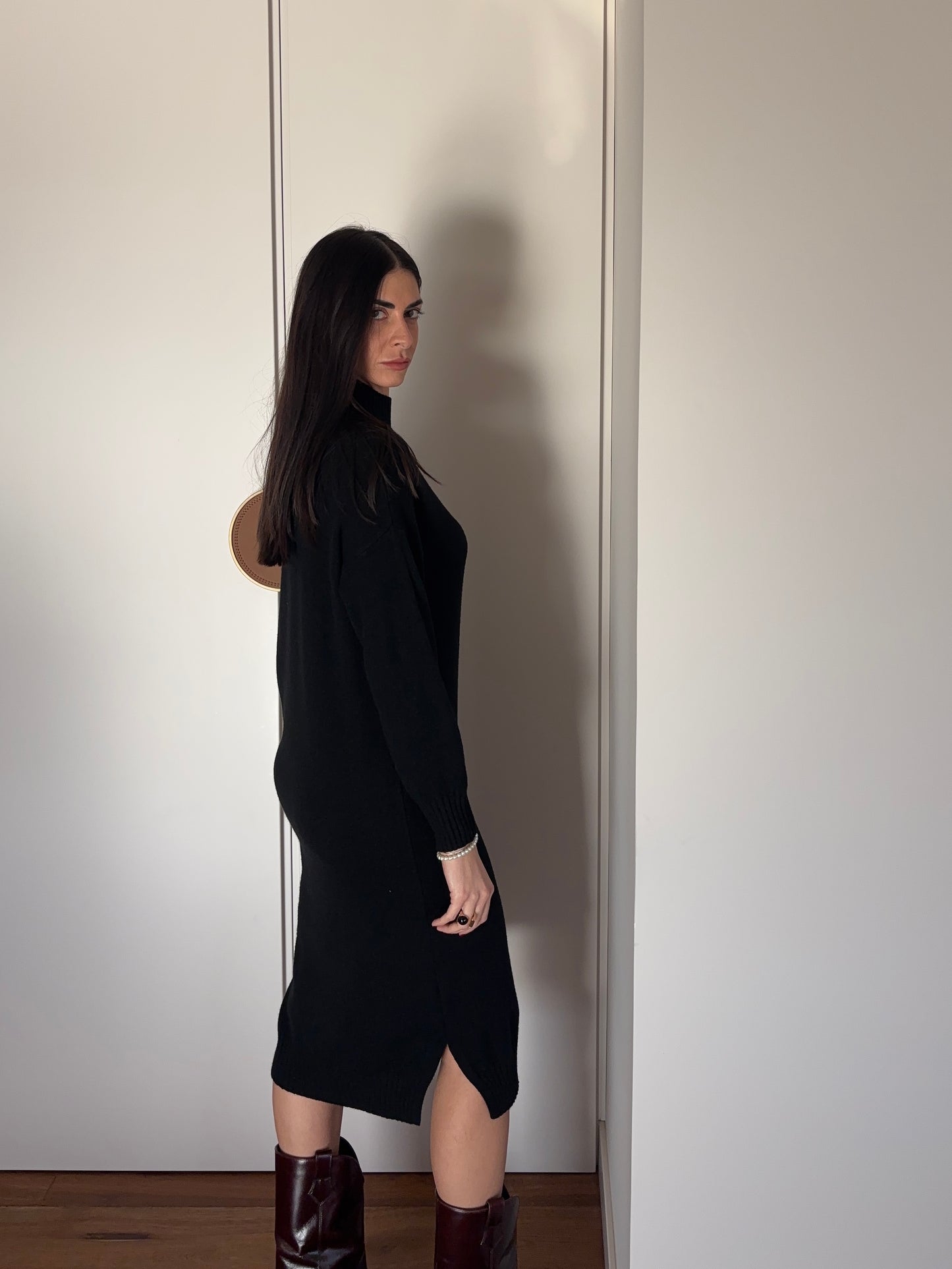 ABITO LUNGO IN MAGLIA