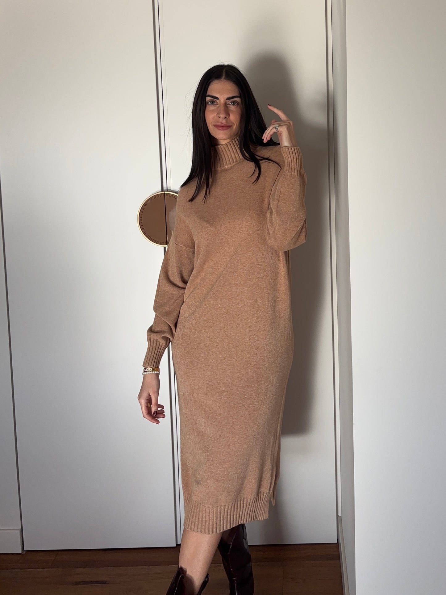 ABITO LUNGO IN MAGLIA