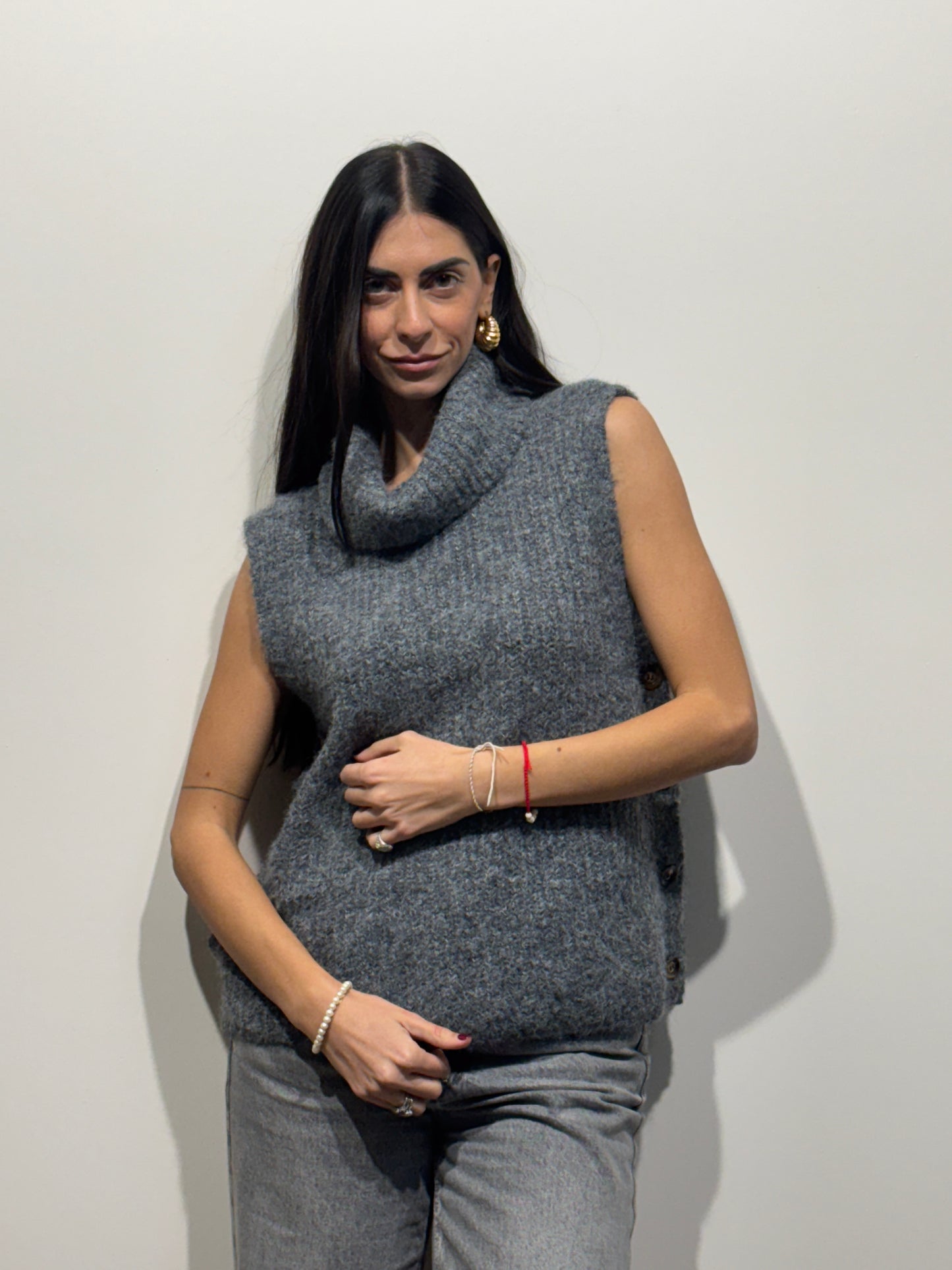 GILET SMANICATO