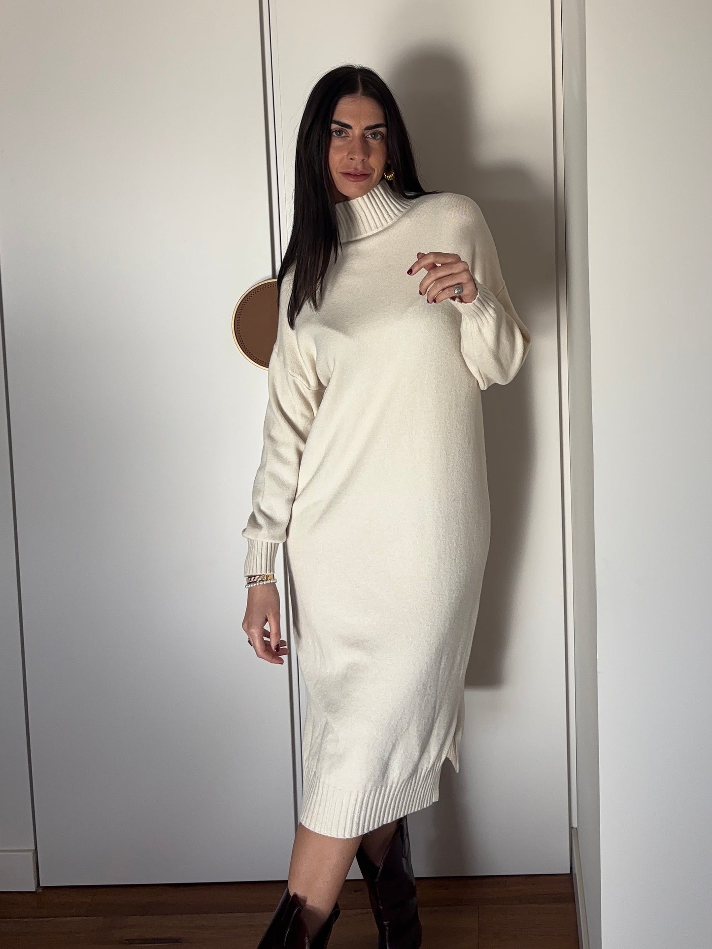 ABITO LUNGO IN MAGLIA