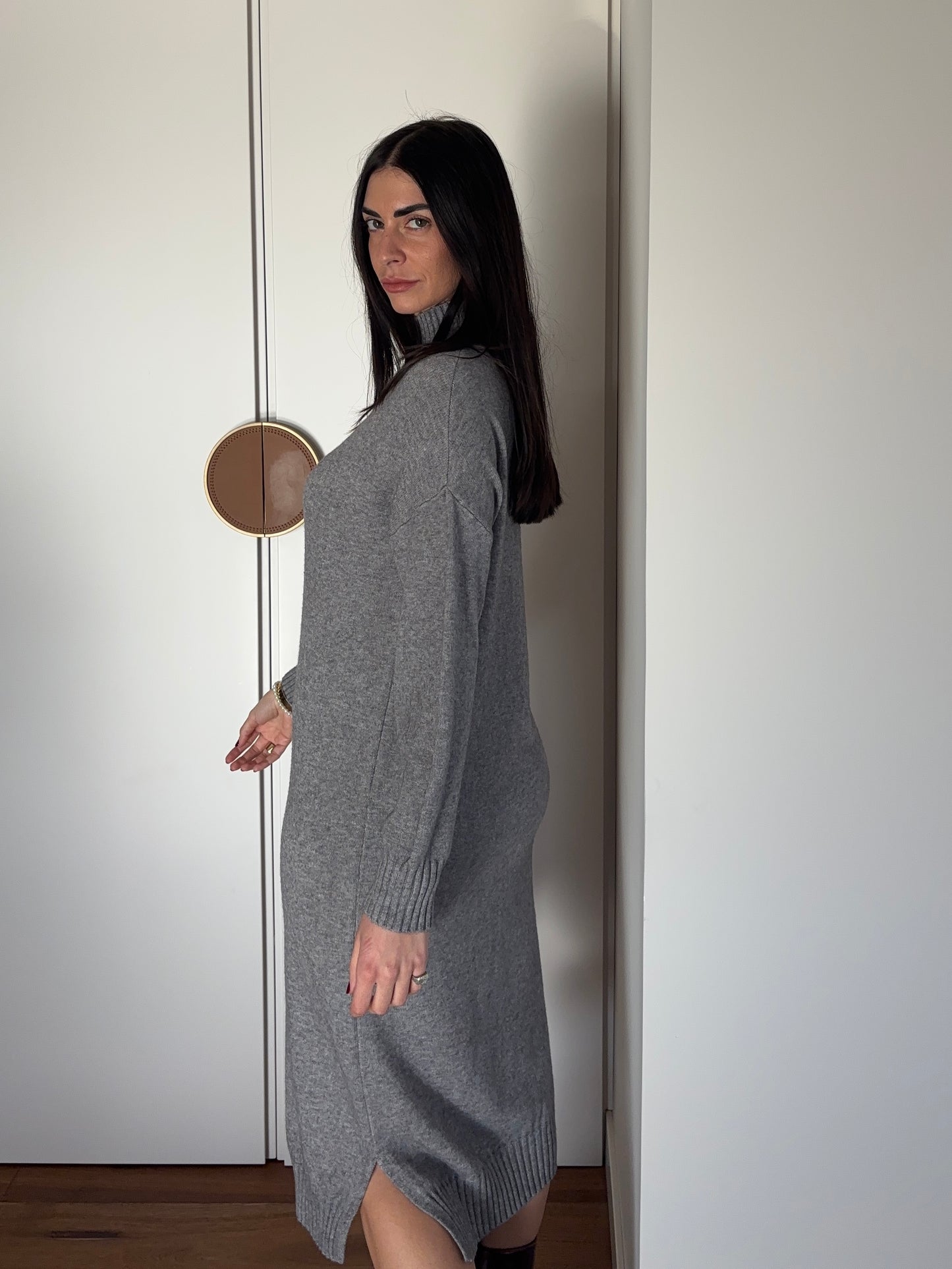 ABITO LUNGO IN MAGLIA