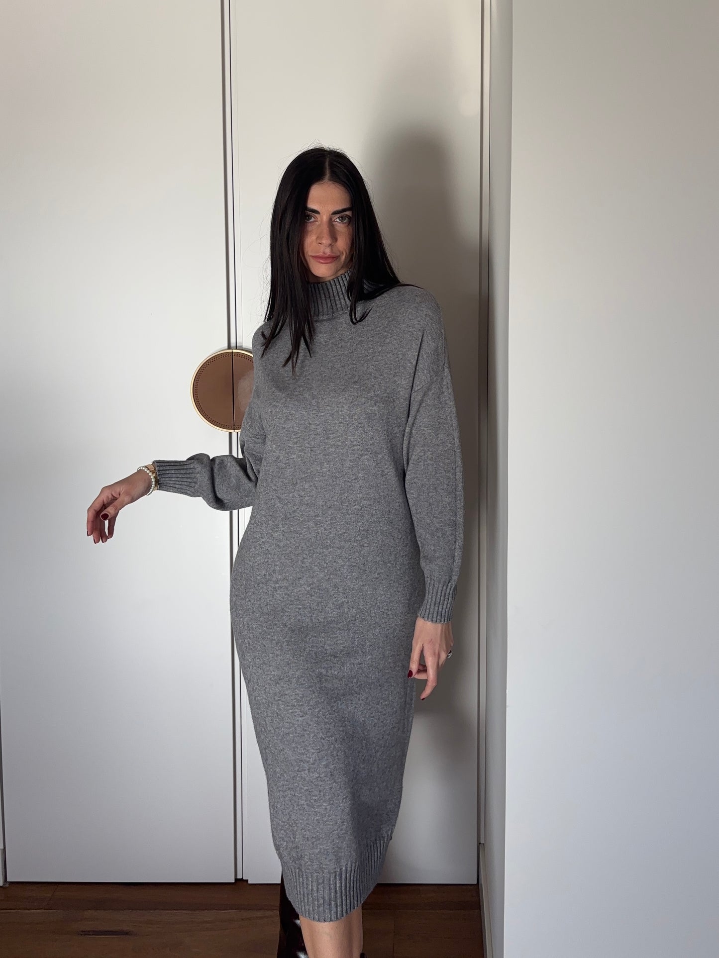 ABITO LUNGO IN MAGLIA